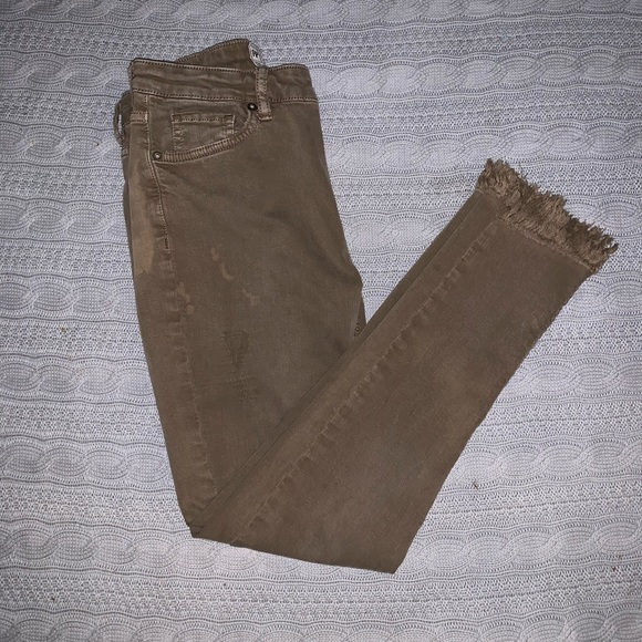 dark tan jeans